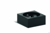 Dyspenser na spinacze czarny CUBO 75x75x35  772301 (X)